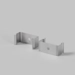 Комплект креплений для профиля 25×42 и 35x51 4шт Maytoni Led Strip ALM-2542-MT