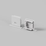 Комплект заглушек для профиля 27×20 2шт Maytoni Led Strip ALM-2720-EC 642070