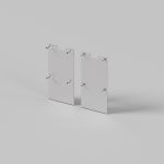 Комплект заглушек для профиля 35×66 2шт Maytoni Led Strip ALM-3566-EC 642079