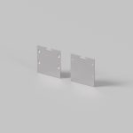 Комплект заглушек для профиля 72×36 2шт Maytoni Led Strip ALM-7236T-S-EC 642083