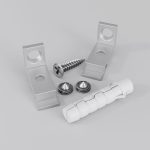 Комплект креплений для радиусного профиля с боковым свечением (2 шт.) Maytoni Led strip ALM-3535R-1MT