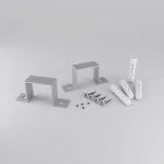 Комплект крепления для встроенного монтажа радиусного профиля (2 шт.) Maytoni Led strip ALM-3535R-4MT