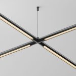 Х-образный вертикальный коннектор без ввода питания Maytoni Shelf CA017TX-B