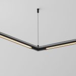 Угловой коннектор 120° без ввода питания Maytoni Shelf CA018LWC-B