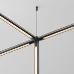 Х-образный вертикальный коннектор без ввода питания Maytoni Shelf CA019L4C-B