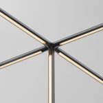 Пятиконечный коннектор без ввода питания Maytoni Shelf CA020L5C-B