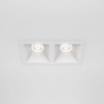 Встраиваемый светильник Maytoni Technical Alfa LED DL043-02-10W4K-SQ-W