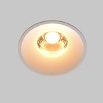 Встраиваемый светильник Maytoni Round DL058-12W2.7K-W