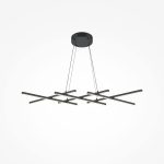 Подвесная люстра Maytoni Halo MOD244PL-L50BK