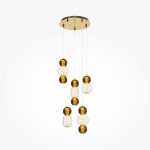 Каскадная люстра Maytoni Drop MOD273PL-L80G3K