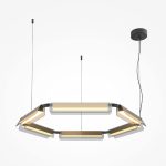 Подвесная люстра Maytoni Flat MOD296PL-L60BS3K