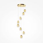 Каскадная люстра Maytoni Biology MOD367PL-L30BBSK