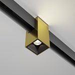 Трековый магнитный светильник Maytoni Alfa TR121-4-7W-DS-BS