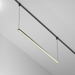 Трековый подвесной магнитный светильник Maytoni Basis TR170-1-52W3K-B