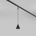 Трековый магнитный светильник Maytoni Cono TR182-1-5WTW-M-B