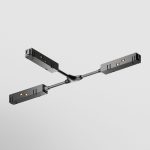 T-образный коннектор питания для магнитного шинопровода Maytoni Technical Magnetic track system Gravity TRA004CWT-22B