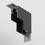 Угловой коннектор внутренний Maytoni Accessories for tracks TRA004ICL-21B