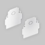 Заглушка торцевая (2 шт.) Maytoni Magnetic track system Gravity TRA010EC-42W