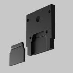 Торцевая заглушка для магнитного шинопровода потолок Maytoni Technical Exility ClipLine TRA034EC-SCCL-42B