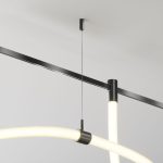 Потолочный коннектор с тросовым подвесом Maytoni Technical Tau TRA154CSW-1B