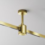 Крепление потолочное Short прямым коннектором питания Maytoni Flarity TRA156C-IPC1-BS