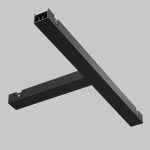 Т-образный коннектор питания Maytoni Basity TRA172TPC-1B