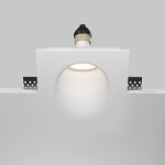 Встраиваемый светильник Maytoni Gyps Modern DL001-WW-01-W