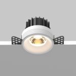 Встраиваемый светильник Maytoni Round DL058-12W2.7K-TRS-W