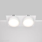 Встраиваемый светильник Maytoni Hoop DL086-02-GX53-SQ-W