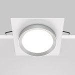Встраиваемый светильник Maytoni Technical Hoop DL086-GX53-SQ-WS