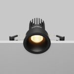 Встраиваемый светильник Maytoni Dip DL115-10W-2.7K-B