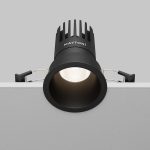 Встраиваемый светильник Maytoni Dip DL118-15W-4K-B