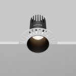 Встраиваемый светильник Maytoni Dip DL120-10W-4K-TRS-B