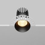 Встраиваемый светильник Maytoni Dip DL121-15W-2.7K-TRS-B