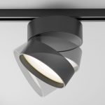 Трековый однофазный светильник Maytoni Onda TR007-1-18W3K-B-1