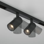 Трековый магнитный светильник Maytoni Focus Duo TR176-1-2X5WTW-M-B