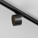 Трековый однофазный светильник Maytoni Glare TR225-1-GX53-B