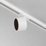 Трековый однофазный светильник Maytoni Glare TR225-1-GX53-W