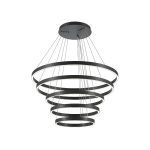 Подвесная люстра Maytoni Rim MOD058PL-L200BK