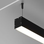 Алюминиевый профиль накладной-подвесной 50x50 Maytoni Led Strip ALM-5050T-B-2M 633008