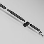 Заглушка с питанием для штанговой системы Maytoni Axity CA003EC-B