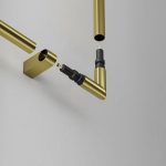 L-образный коннектор для штанговой системы Maytoni Axity CA006EC-BS