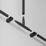 Т- образный коннектор для штанговой системы Maytoni Axity CA007TC-B