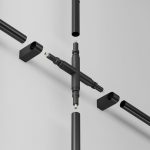 X образный коннектор для штанговой системы Maytoni Axity CA008TX-B