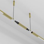 Основание и тросовый подвес для штанговой системы Maytoni Axity CA009PM-BS