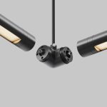 Угловой коннектор с вводом питания Maytoni Shelf CA014LC-P-B