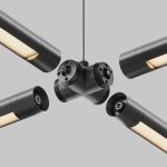 Х-образный вертикальный коннектор без ввода питания Maytoni Shelf CA017TX-B