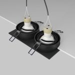 Встраиваемый светильник Maytoni Atom DL024-2-02B