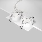 Встраиваемый светильник Maytoni Hoop DL086-02-GX53-SQ-W