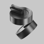 Трековый однофазный светильник Maytoni Onda TR007-1-18W4K-B-1